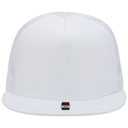 132-1037 OTTO CAP "OTTO SNAP" 5 Panel High Crown Mesh Back Trucker Snapback Hat