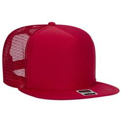 132-1037 OTTO CAP "OTTO SNAP" 5 Panel High Crown Mesh Back Trucker Snapback Hat 132-1037 OTTO CAP "OTTO SNAP" 5 Panel High Crown Mesh Back Trucker Snapback Hat