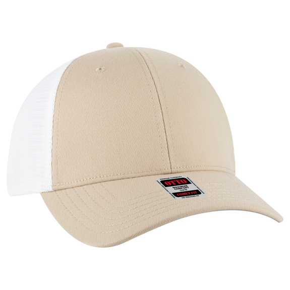 135-1 OTTO CAP "OTTO COMFY FIT" 6 Panel Low Profile Mesh Back Trucker Hat 135-1 OTTO CAP "OTTO COMFY FIT" 6 Panel Low Profile Mesh Back Trucker Hat