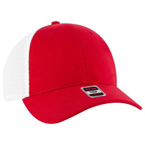 135-1 OTTO CAP "OTTO COMFY FIT" 6 Panel Low Profile Mesh Back Trucker Hat 135-1 OTTO CAP "OTTO COMFY FIT" 6 Panel Low Profile Mesh Back Trucker Hat