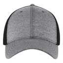 135-1230 Superior Cotton Twill Stretchable Polyester Mesh Back Low Profile Pre-Curved Visor Cap
