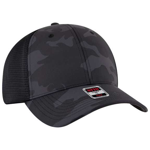 135-2 OTTO CAP "OTTO FLEX" 6 Panel Low Profile Mesh Back Trucker Hat 135-2 OTTO CAP "OTTO FLEX" 6 Panel Low Profile Mesh Back Trucker Hat
