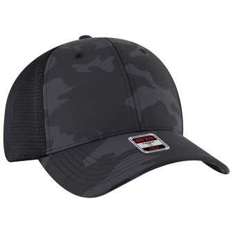 135-2 OTTO CAP "OTTO FLEX" 6 Panel Low Profile Mesh Back Trucker Hat