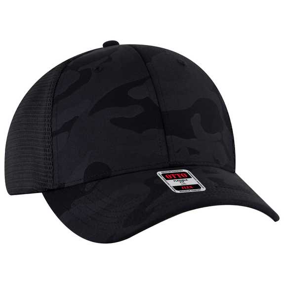 135-2 OTTO CAP "OTTO FLEX" 6 Panel Low Profile Mesh Back Trucker Hat 135-2 OTTO CAP "OTTO FLEX" 6 Panel Low Profile Mesh Back Trucker Hat