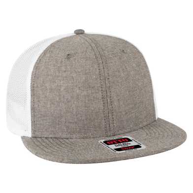 141-1070 OTTO CAP "OTTO SNAP" 6 Panel Pro Style Mesh Back Trucker Snapback Hat 141-1070 OTTO CAP "OTTO SNAP" 6 Panel Pro Style Mesh Back Trucker Snapback Hat