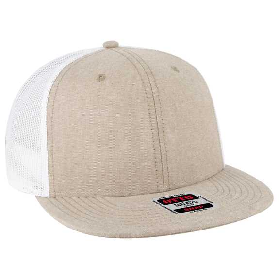 141-1070 OTTO CAP "OTTO SNAP" 6 Panel Pro Style Mesh Back Trucker Snapback Hat 141-1070 OTTO CAP "OTTO SNAP" 6 Panel Pro Style Mesh Back Trucker Snapback Hat