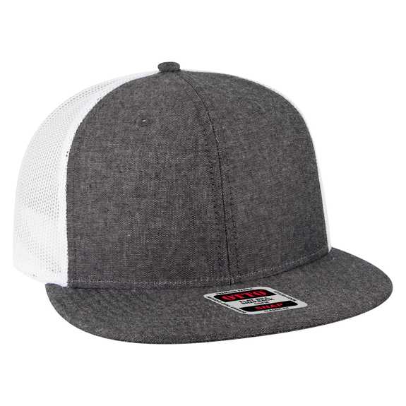 141-1070 OTTO CAP "OTTO SNAP" 6 Panel Pro Style Mesh Back Trucker Snapback Hat 141-1070 OTTO CAP "OTTO SNAP" 6 Panel Pro Style Mesh Back Trucker Snapback Hat
