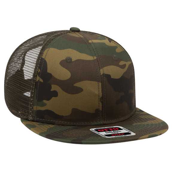 141-1070 OTTO CAP "OTTO SNAP" 6 Panel Pro Style Mesh Back Trucker Snapback Hat 141-1070 OTTO CAP "OTTO SNAP" 6 Panel Pro Style Mesh Back Trucker Snapback Hat