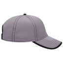 147-1071 Superior Cotton Twill Trim Edge Visor Contrast Stitching Low Profile Pro Style Caps