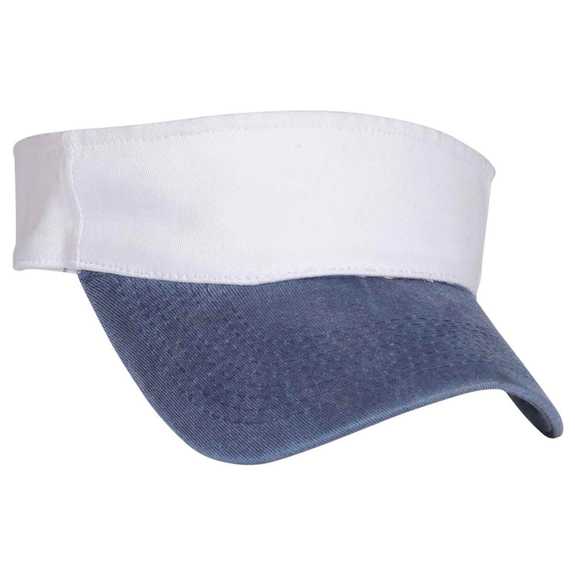 15-280 "Otto Flex" Washed Pigment Dyed Cotton Twill Sun Visors 15-280 "Otto Flex" Washed Pigment Dyed Cotton Twill Sun Visors