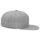 158-1176 Wool Blend Square Flat Visor Pro Style Snapback Caps