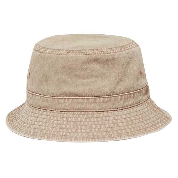 16-200 Washed Pigment Dyed Cotton Twill Bucket Hats (M) (L) 16-200 Washed Pigment Dyed Cotton Twill Bucket Hats (M) (L)