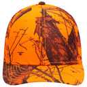 171-1292 Mossy Oak Camouflage Superior Polyester Twill Six Panel Low Profile Mesh Back Cap (MO4 - Shadow Grass Blades)