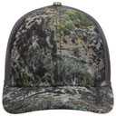 171-1293 OTTO CAP Mossy Oak Camouflage Superior Polyester Twill 6 Panel Low Profile Mesh Back Baseball Cap