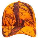 171-1294 Mossy Oak Camouflage Superior Polyester Twill Sandwich Visor Six Panel Low Profile Cap (MO4 - Shadow Grass Blades)