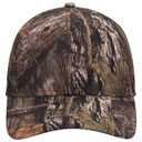171-1295 Mossy Oak Camouflage Superior Polyester Twill Six Panel Low Profile Cap (MO5 - Mountain Country )