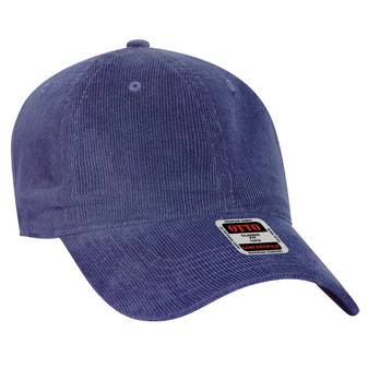 18-1272 Corduroy Six Panel Low Profile Cap
