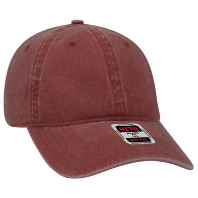 18-202 OTTO CAP 6 Panel Low Profile Dad Hat 18-202 OTTO CAP 6 Panel Low Profile Dad Hat