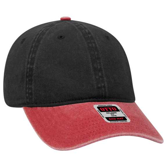 18-202 OTTO CAP 6 Panel Low Profile Dad Hat 18-202 OTTO CAP 6 Panel Low Profile Dad Hat