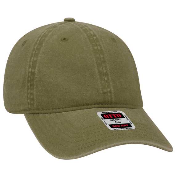 18-202 OTTO CAP 6 Panel Low Profile Dad Hat 18-202 OTTO CAP 6 Panel Low Profile Dad Hat