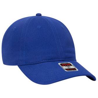 18-253 Brushed Bull Denim Low Profile Pro Style Caps
