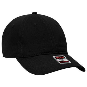 18-253 Brushed Bull Denim Low Profile Pro Style Caps