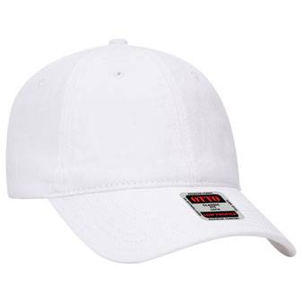 18-253 Brushed Bull Denim Low Profile Pro Style Caps