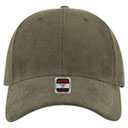 19-004 Brushed Bull Denim Low Profile Pro Style Caps