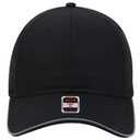 19-1261 Cotton Twill Six Panel Low Pro with Reflective Piping Design
