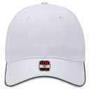 19-1261 Cotton Twill Six Panel Low Pro with Reflective Piping Design