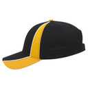 19-701 Piping Design Brushed Cotton Twill Low Profile Pro Style Caps