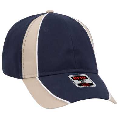 19-701 Piping Design Brushed Cotton Twill Low Profile Pro Style Caps 19-701 Piping Design Brushed Cotton Twill Low Profile Pro Style Caps