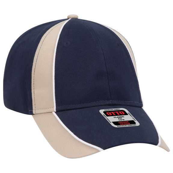 19-701 Piping Design Brushed Cotton Twill Low Profile Pro Style Caps 19-701 Piping Design Brushed Cotton Twill Low Profile Pro Style Caps