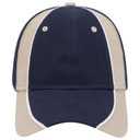 19-701 Piping Design Brushed Cotton Twill Low Profile Pro Style Caps
