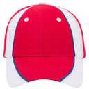 19-701 Piping Design Brushed Cotton Twill Low Profile Pro Style Caps