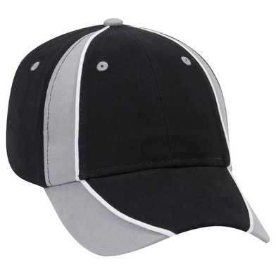 19-701 Piping Design Brushed Cotton Twill Low Profile Pro Style Caps 19-701 Piping Design Brushed Cotton Twill Low Profile Pro Style Caps