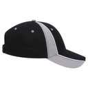 19-701 Piping Design Brushed Cotton Twill Low Profile Pro Style Caps