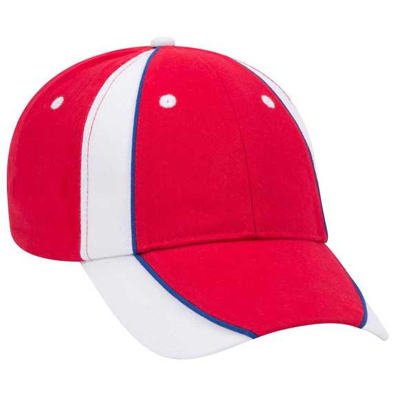 19-701 Piping Design Brushed Cotton Twill Low Profile Pro Style Caps 19-701 Piping Design Brushed Cotton Twill Low Profile Pro Style Caps