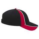 19-701 Piping Design Brushed Cotton Twill Low Profile Pro Style Caps