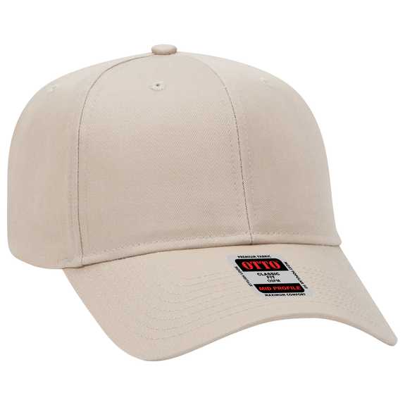 27-079 OTTO CAP 6 Panel Mid Profile Baseball Cap 27-079 OTTO CAP 6 Panel Mid Profile Baseball Cap
