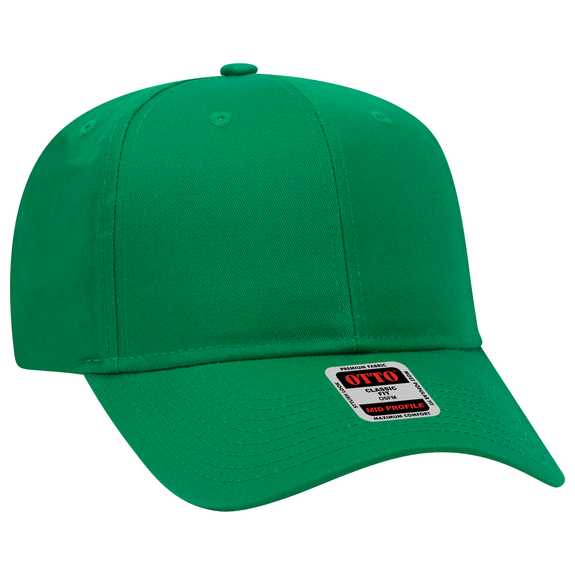 27-079 OTTO CAP 6 Panel Mid Profile Baseball Cap 27-079 OTTO CAP 6 Panel Mid Profile Baseball Cap