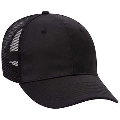 30-1103 OTTO CAP 6 Panel Mid Profile Mesh Back Trucker Hat 30-1103 OTTO CAP 6 Panel Mid Profile Mesh Back Trucker Hat