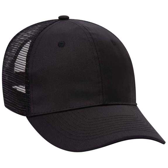 30-1103 OTTO CAP 6 Panel Mid Profile Mesh Back Trucker Hat 30-1103 OTTO CAP 6 Panel Mid Profile Mesh Back Trucker Hat
