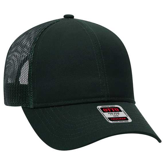 30-287 OTTO CAP 6 Panel Mid Profile Mesh Back Trucker Hat 30-287 OTTO CAP 6 Panel Mid Profile Mesh Back Trucker Hat
