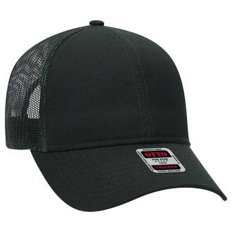 30-287 OTTO CAP 6 Panel Mid Profile Mesh Back Trucker Hat