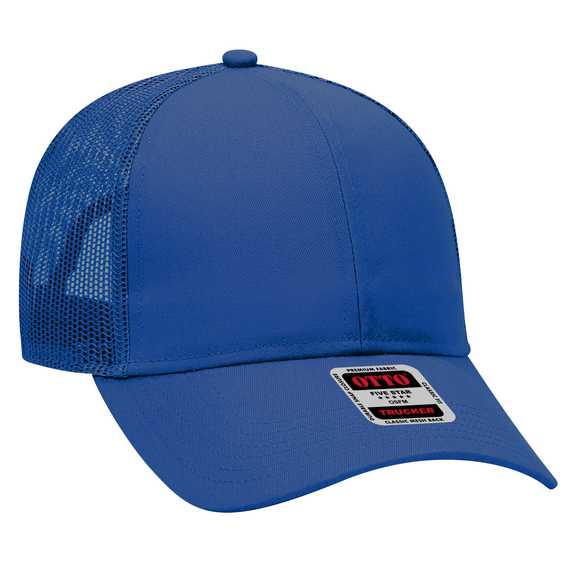 30-287 OTTO CAP 6 Panel Mid Profile Mesh Back Trucker Hat 30-287 OTTO CAP 6 Panel Mid Profile Mesh Back Trucker Hat