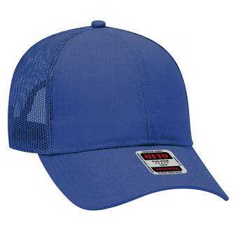 30-287 OTTO CAP 6 Panel Mid Profile Mesh Back Trucker Hat
