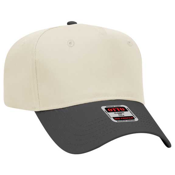 31-069 OTTO CAP 5 Panel Mid Profile Baseball Cap 31-069 OTTO CAP 5 Panel Mid Profile Baseball Cap