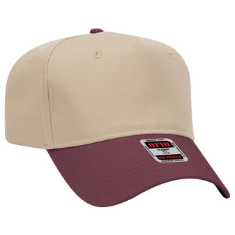 31-069 OTTO CAP 5 Panel Mid Profile Baseball Cap
