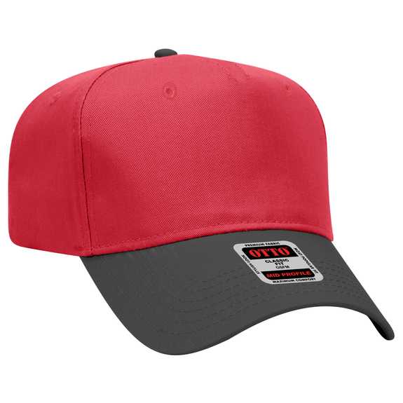 31-069 OTTO CAP 5 Panel Mid Profile Baseball Cap 31-069 OTTO CAP 5 Panel Mid Profile Baseball Cap